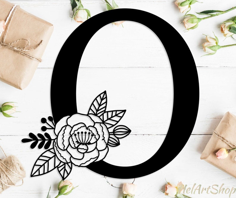 Free Free 224 Floral Letter Svg SVG PNG EPS DXF File
