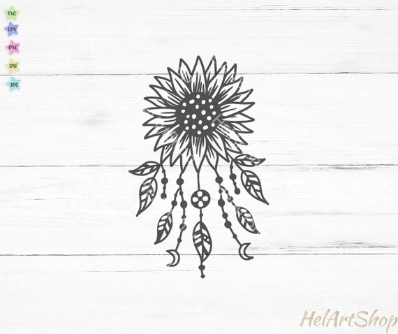 Free Free 285 Sunflower Butterfly Dreamcatcher Svg SVG PNG EPS DXF File