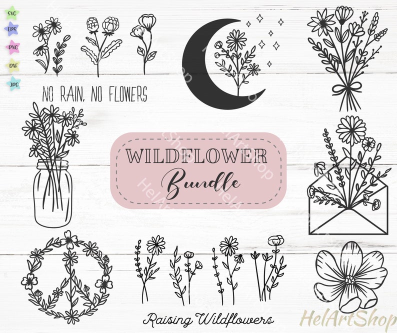 Free Free Wildflower Svg 480 SVG PNG EPS DXF File