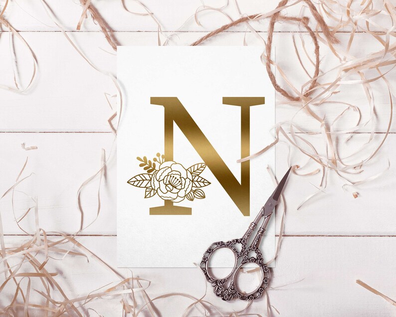 Download Monogram Font Svg Floral Letters Svg Floral Font Svg Floral Monogram Svg Initial Svg Floral Alphabet Svg Floral Letter N Svg Clip Art Art Collectibles Seasonalliving Com
