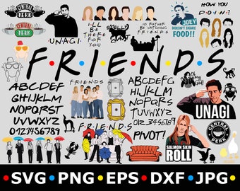 Download Friends tv show | Etsy