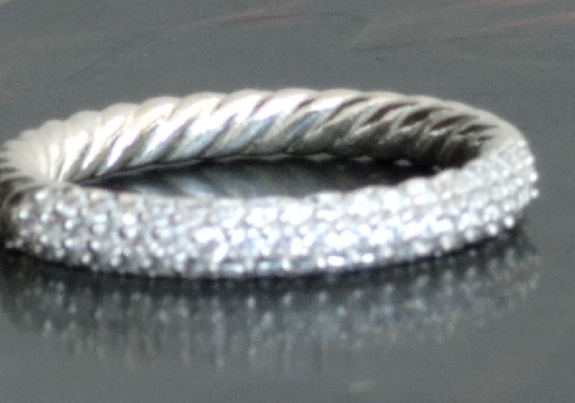 Thin Pave Ring