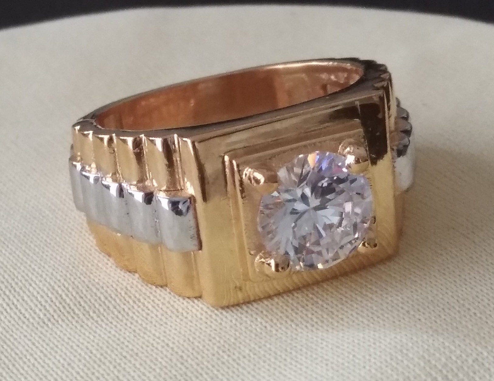 Mens ring rolex clearance design