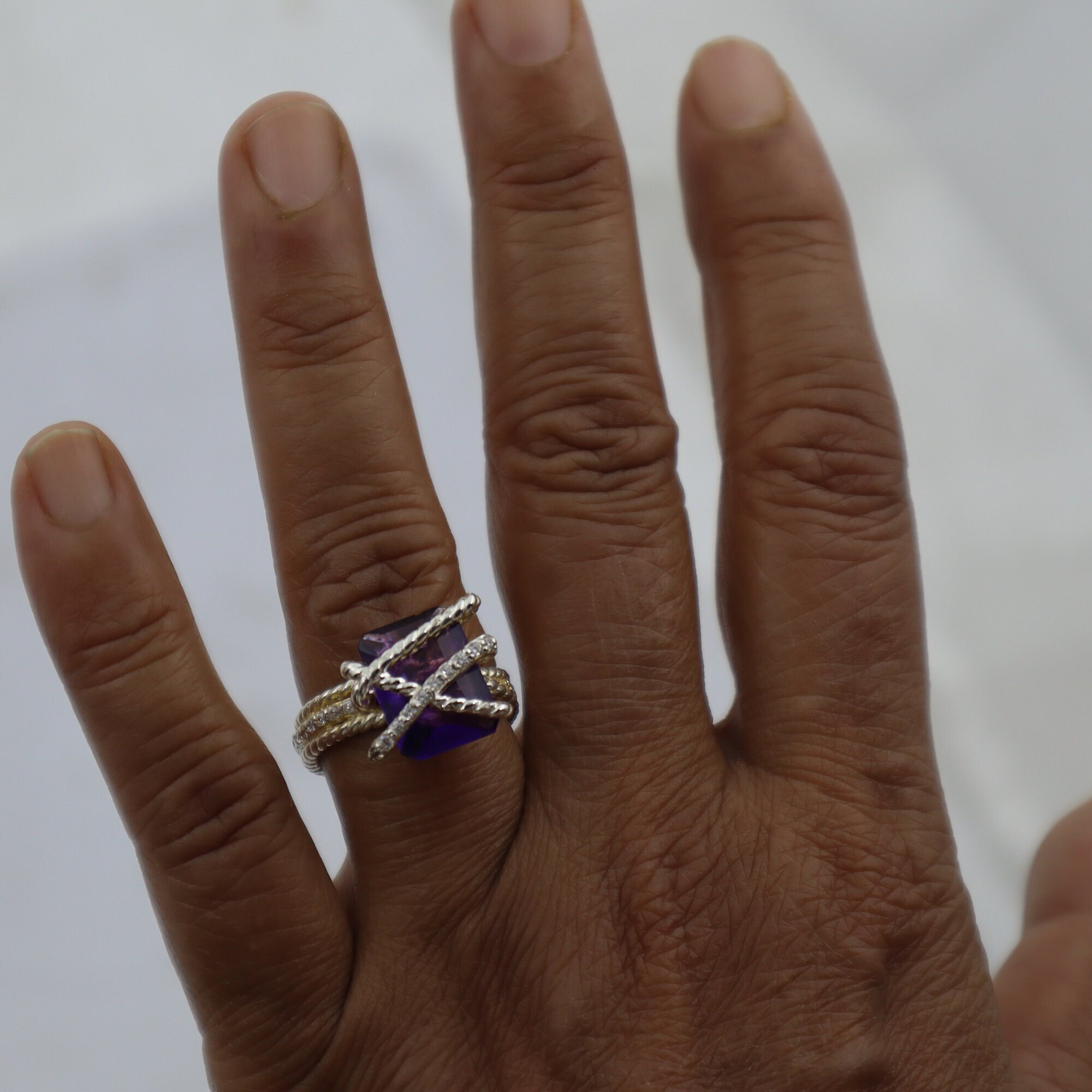 David yurman sales cable wrap ring