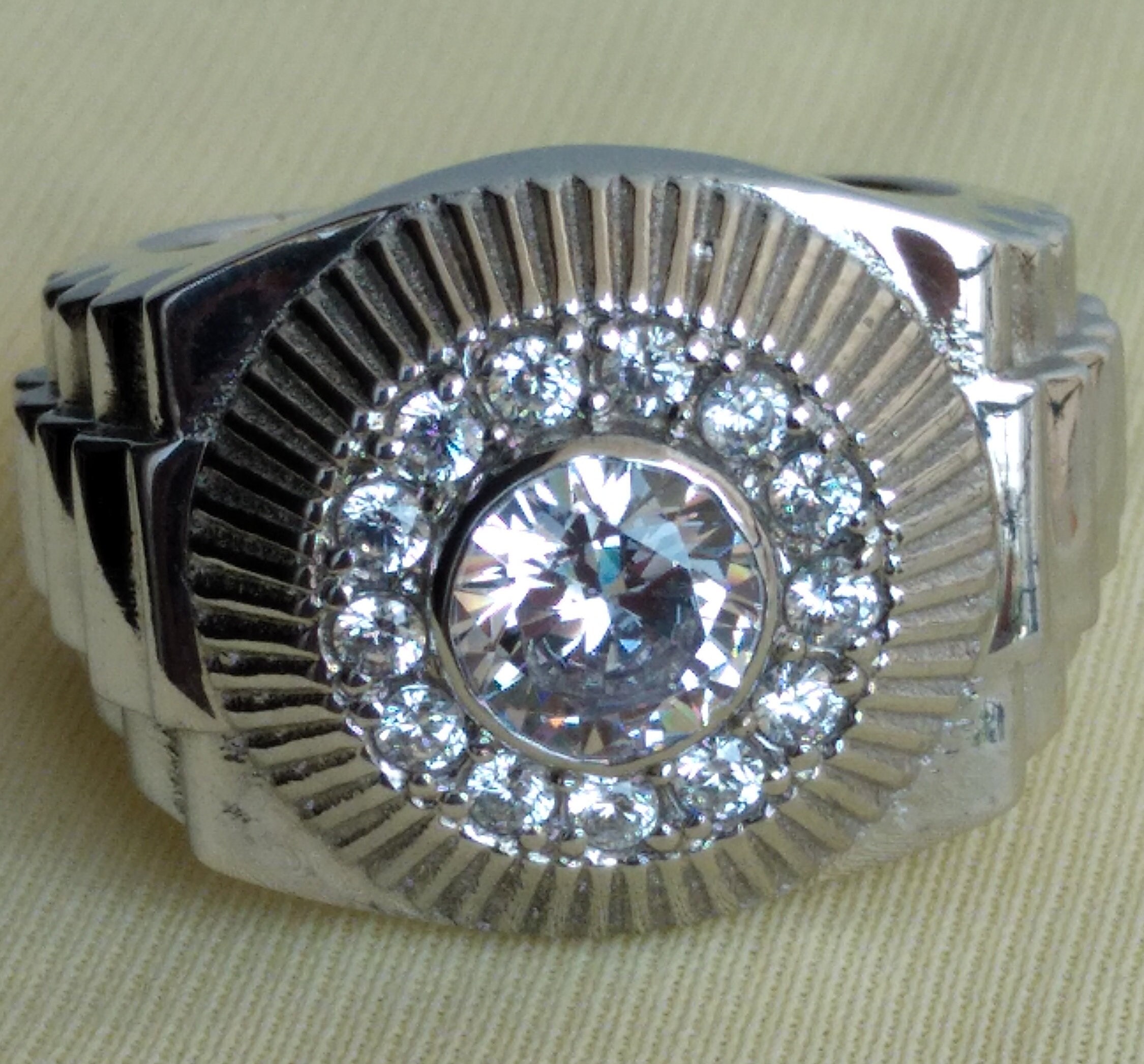 Mens rolex ring for sale sale