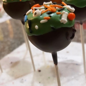 Witches brew cakepops