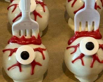 Halloween Eyeball Cakepops