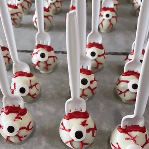 Halloween Eyeball Cakepops image 7