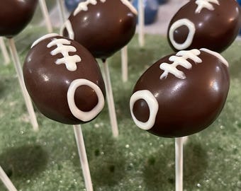 Football Cakepops: Football Sunday, Super Bowl, birthday