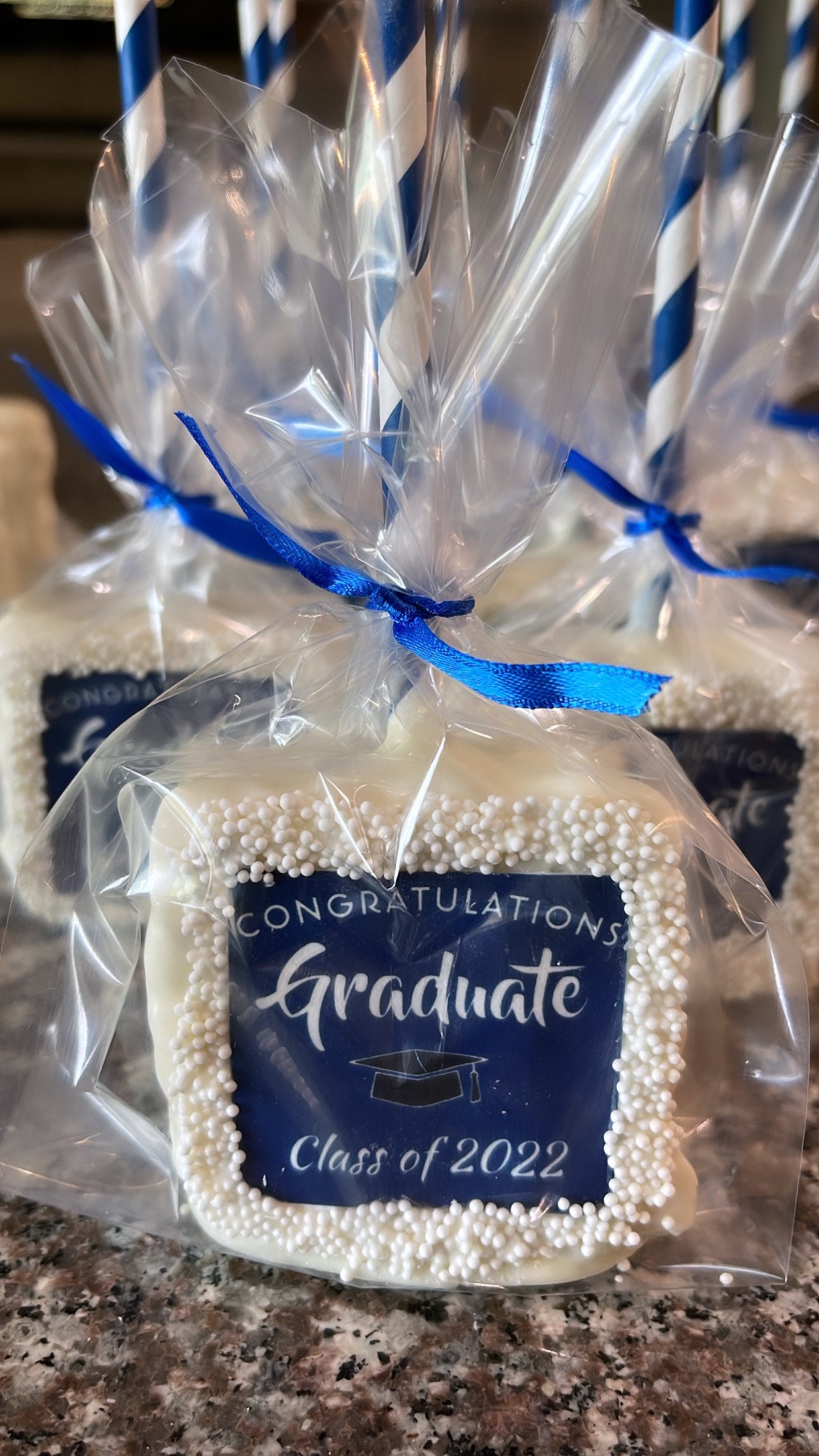Graduation Krispie Pops - Etsy