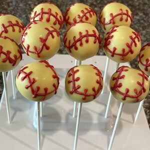 Baseball/Softball team Cakepops image 3