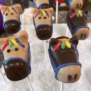 Horse Cakepops Kentucky Derby Parties , Birthdays, Baby showers ect image 10