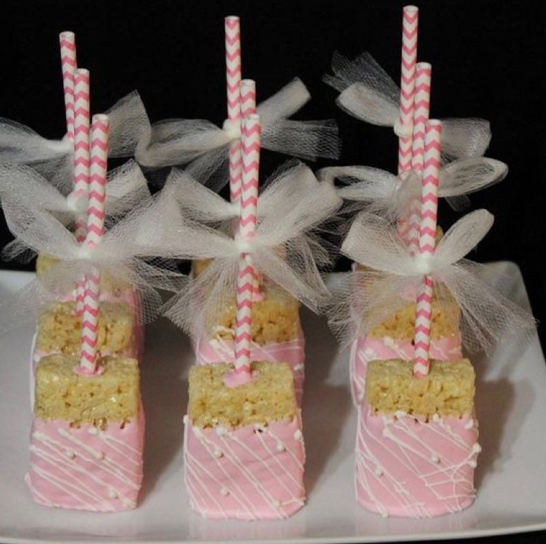 The Partiologist: Rice Krispie Treats that Look Like Gifts!