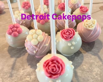 Decorated Cake Pops: Wedding, Showers , Birthdays