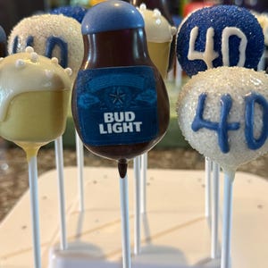 Beer & Liquor Cakepops: Party Favors, Birthdays, Showers