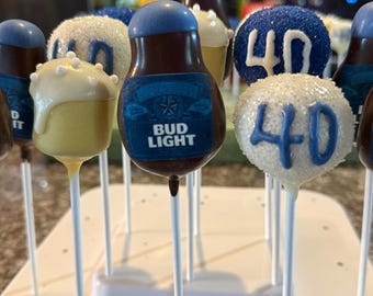 Beer & Liquor Cakepops: Party Favors, Birthdays, Showers