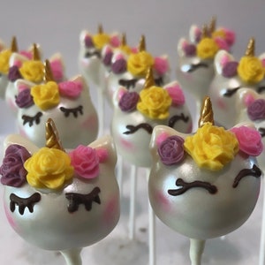 Unicorn cakepops
