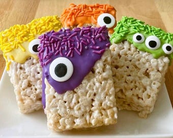 Monster Rice Krispie Treats