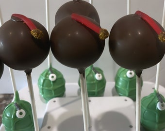 Bomb & Grenade video Game Cakepops