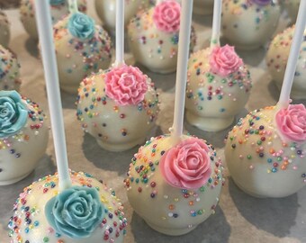 Pastel CakePops / Birthdays , baby shower , wedding shower , wedding etc.