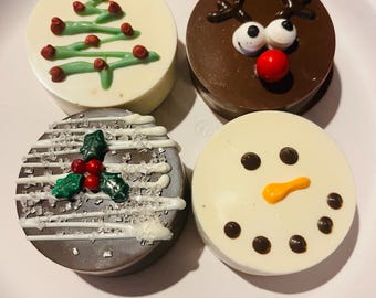 Christmas Dipped Oreos