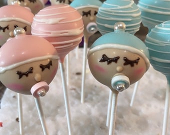 Baby Shower Cakepops or gender reveal