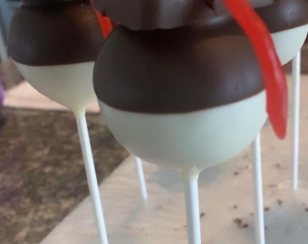 Graduation hat Cakepops