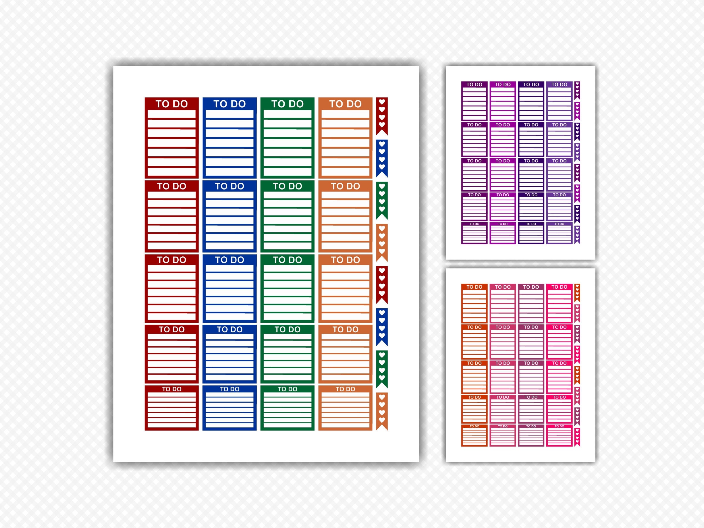 1500 Digital Budget Planner Stickers 18 Page Printable | Etsy