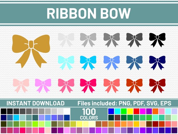 Download 100 Ribbon Bow Svg File Commercial Use Svg Christmas Svg Etsy PSD Mockup Templates