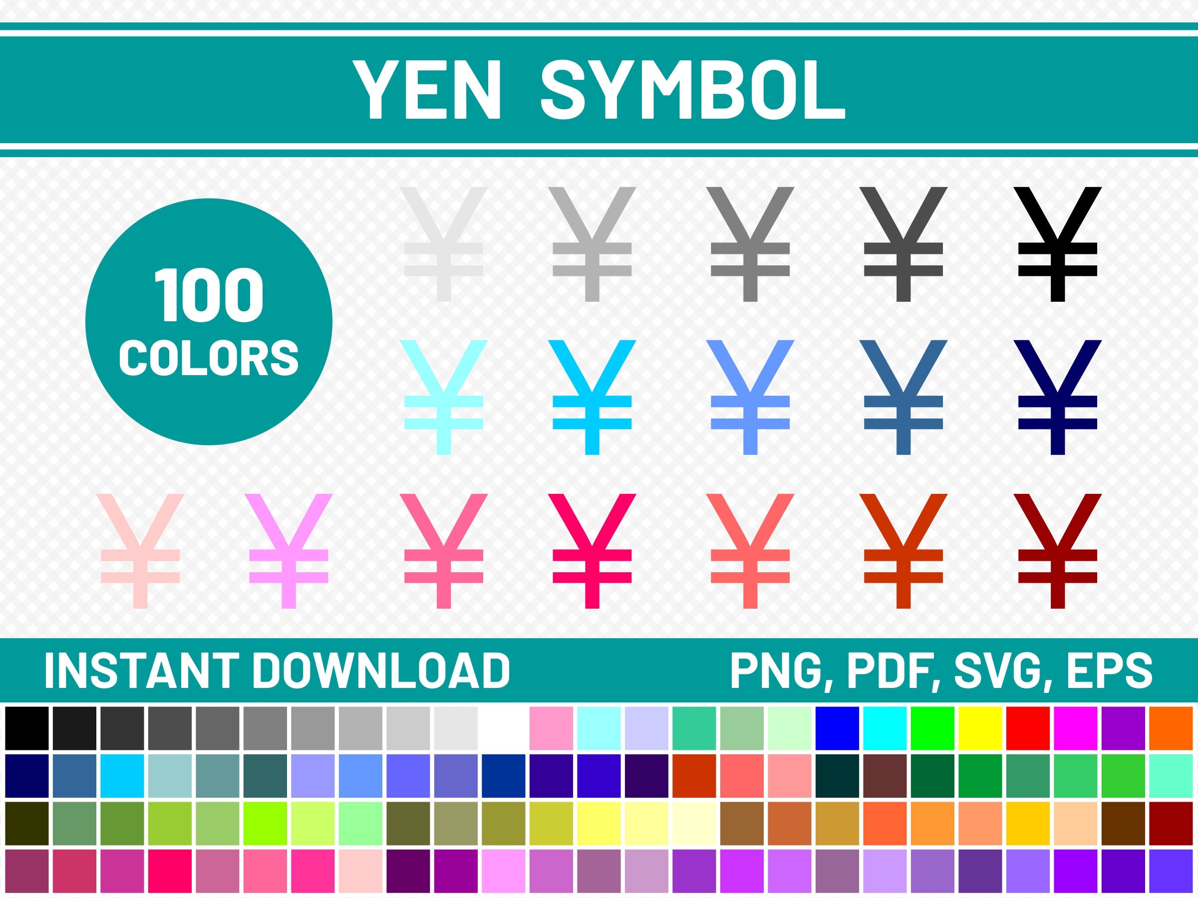 Download 100 Yen SVG Files Commercial Use SVG Bundle Yen Cliparts ...