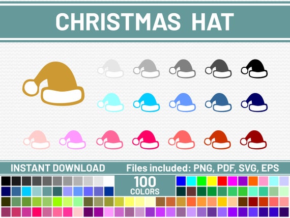 Download Free 100 Christmas Hat Svg File Commercial Use Svg Christmas Svg Etsy SVG DXF Cut File