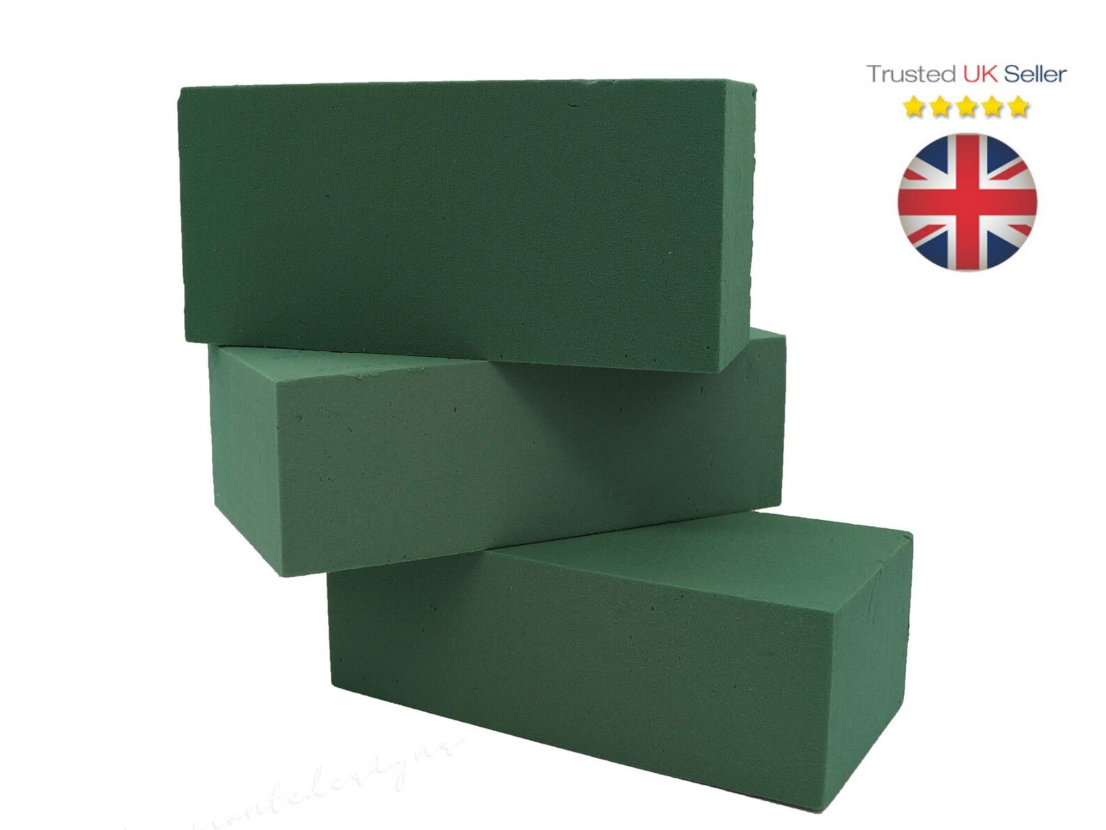 4 Premium Wet Florist Foam Bricks Floral Flower Fresh Display