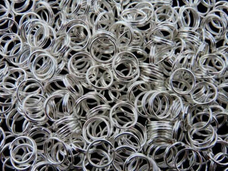 More Size Beading Craft Jump Rings & Split Rings Stainless steel Jewelry Finding More Size Beading Craft Jump Rings & Split Rings Stainless steel Jewelry Finding