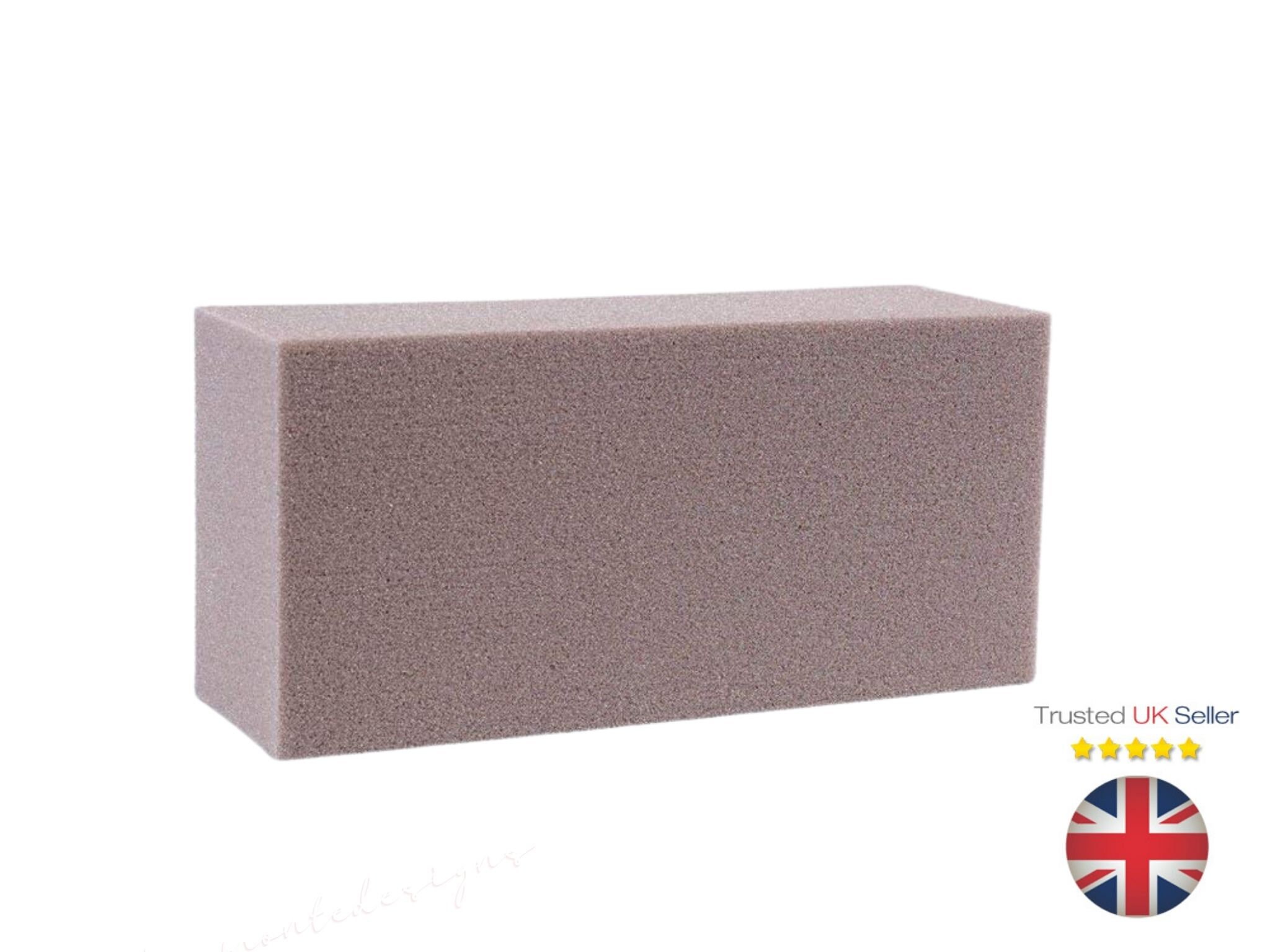 4 Blocs De Mousse Florale Verte - 18x18 Cm - Pour Arrangements Secs Ou Mariage - 11