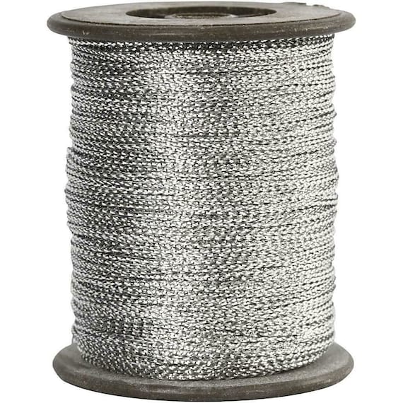 Pure Silver Embroidery Thread - 99.95% | Fine Silver 0.25mm - 0.4mm / 30GA  - 26GA | Silver Sewing | Solid Silver Thread | Jewellery Making