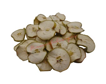 Dried Green Apple Slices Christmas Craft Wreath Florist Decoration Dry Fruit Festive Holidays UK