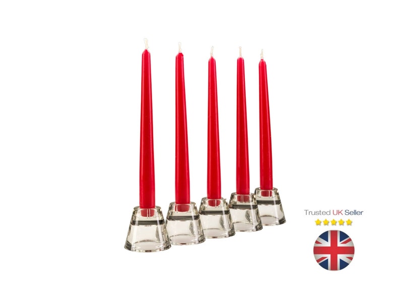 Tapered Dinner Candles NONDRIP Candels Home Party Church Etsy UK