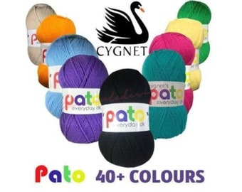 Cygnet Pato DK Knitting Wool / Yarn Double Knitting Knit 100g Ball - UK SELLER