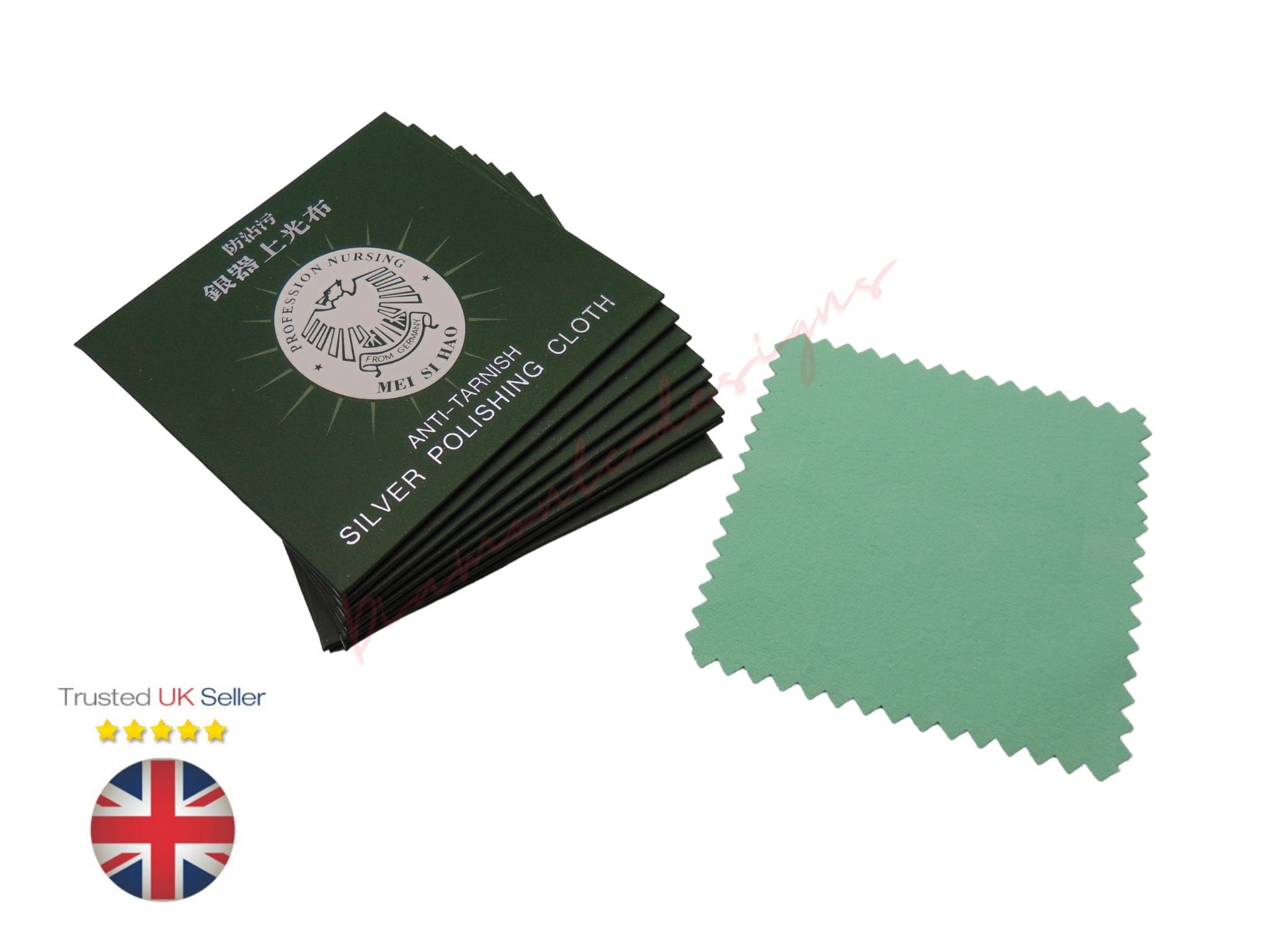 Silver Polishing Cloth Cleaner Jewellery Cleaning Cloth Anti-tarnish Tool  ML B22 