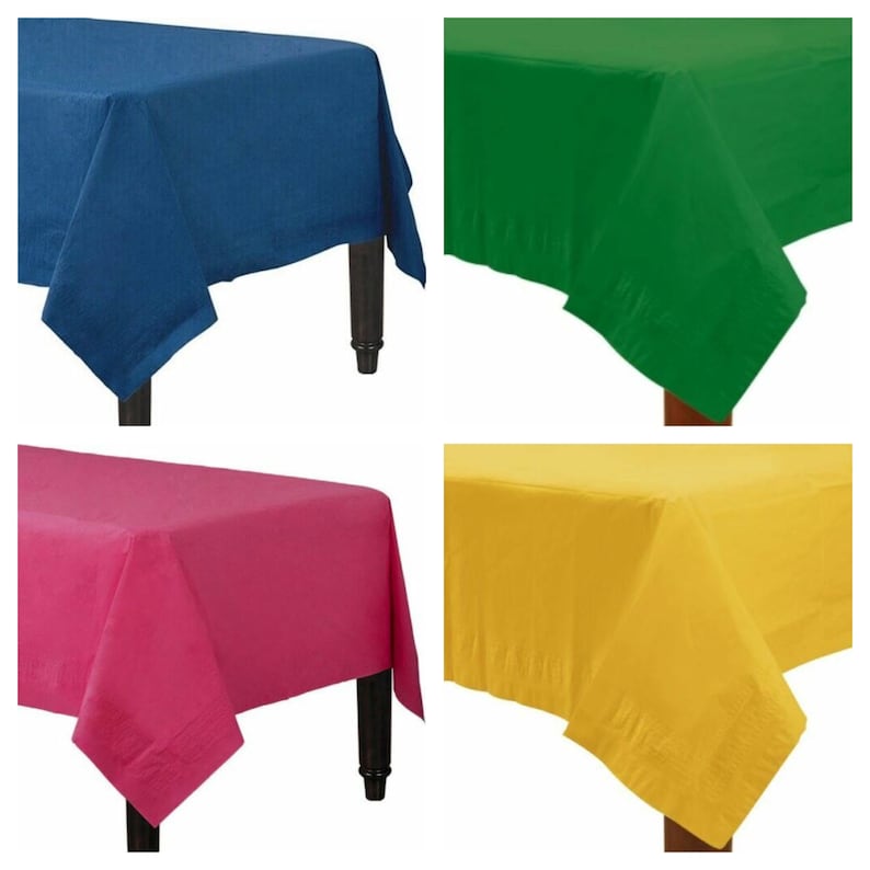Premium Quality PACK OF 2 Disposable Paper Table Cloths / Etsy UK