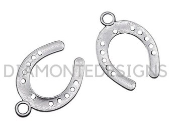 64 Ciondoli Tema Cowboy In Lega – Ferri Di Cavallo, Cavalli, Cactus – Stile Tibetano Con Foro Grande (5mm) – Per Gioielli Fai Da Te, Bracciali, Collane - 3