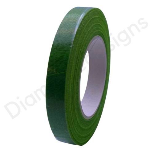 Floral Tape Green, Flower Wrap Adhesive Waterproof Tape for Bouquets by Royal Imports 0.25 - 1 Roll