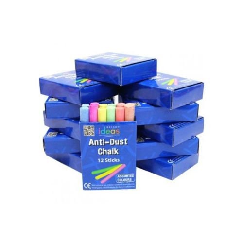 Vintage Hygieia and Alpha Chalk Box and Chalk White Chalk, School Chalk,  Ephemera, Classroom, Student, Crayon Watercolor, Chalk Sticks 