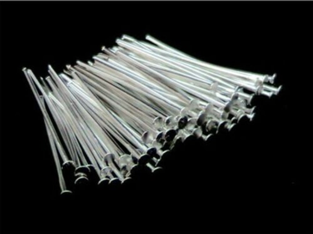 Head Pins 30mm - Gold Plated  Craft, hobby & jewellery supplies