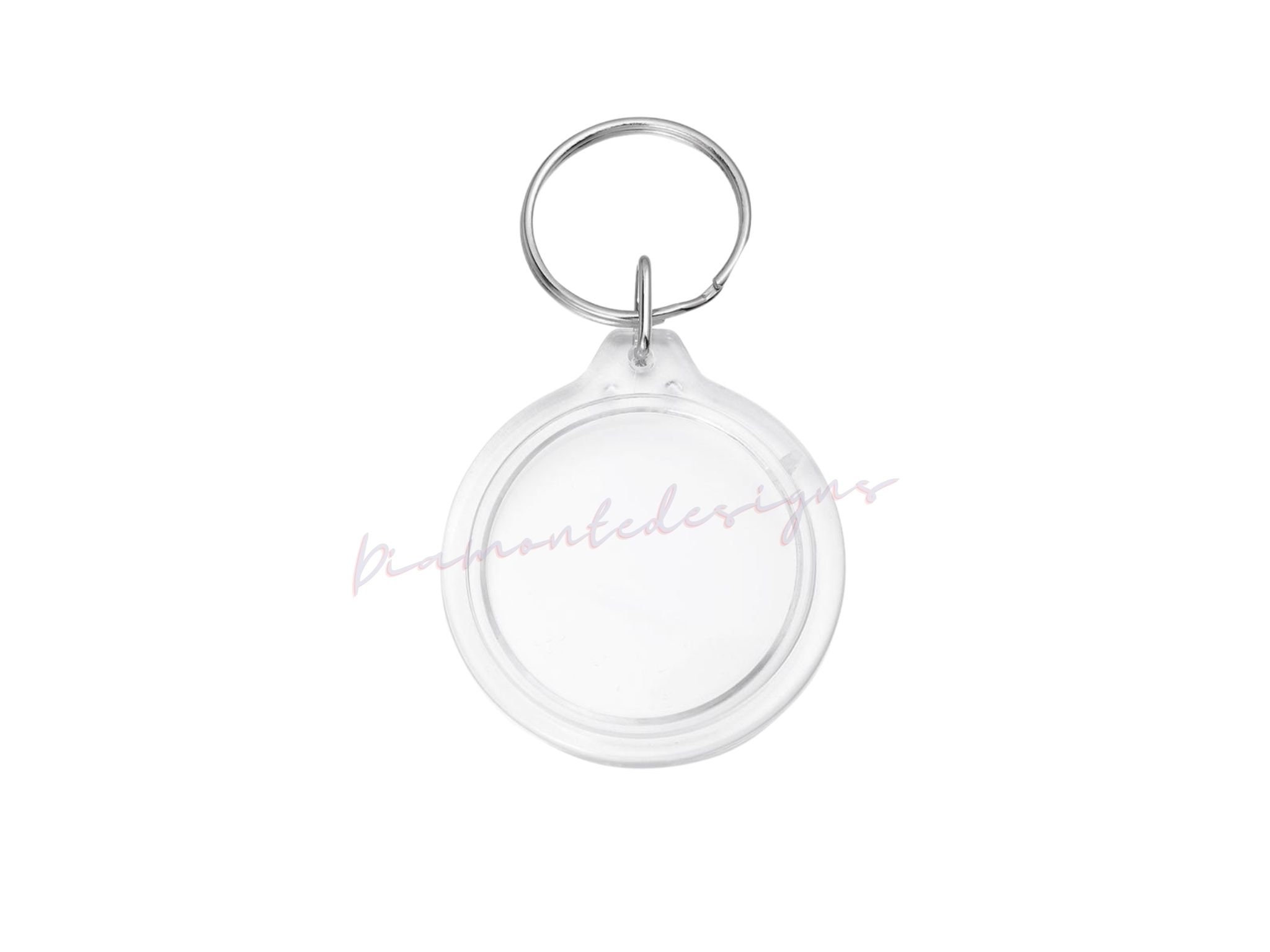 Any Shape Recycled 45mm Keyrings