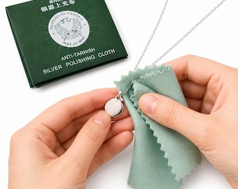 Silver Polishing Cloth Cleaner Jewellery Cleaning Cloth Anti-Tarnish Tool ML B22