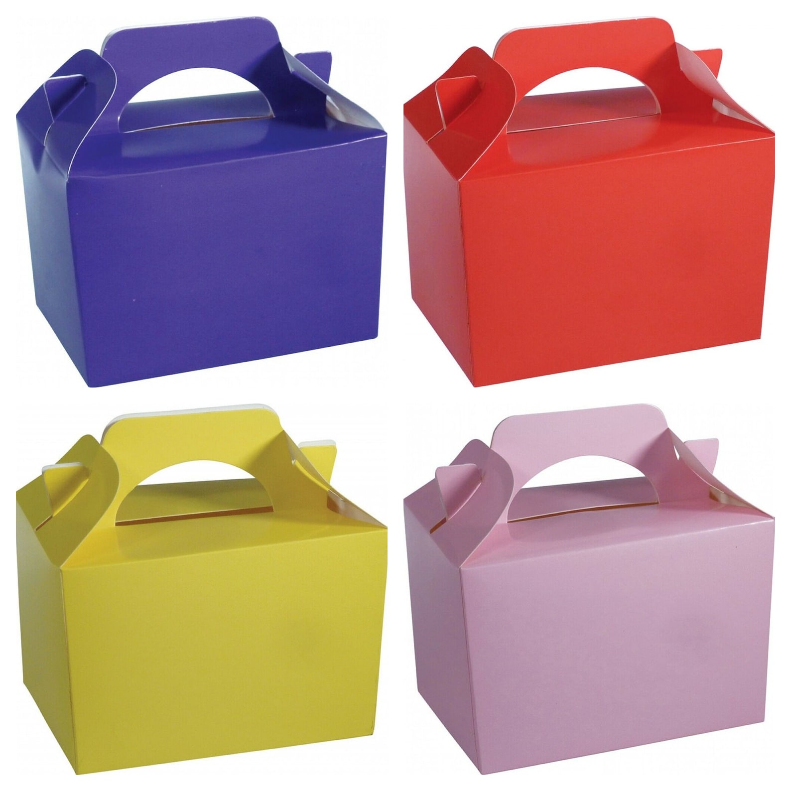 Party Food Boxes Loot Lunch Cardboard Gift Children's Kids Etsy