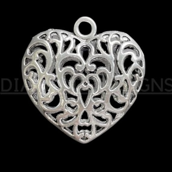 I Love DANCING Charm Puffed Heart Sterling Silver I Love DANCING Charm Puffed Heart Sterling Silver