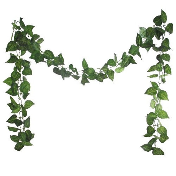 24 PCS Fake Ivy Leaves Artificial Greenery Vines For Decor Room