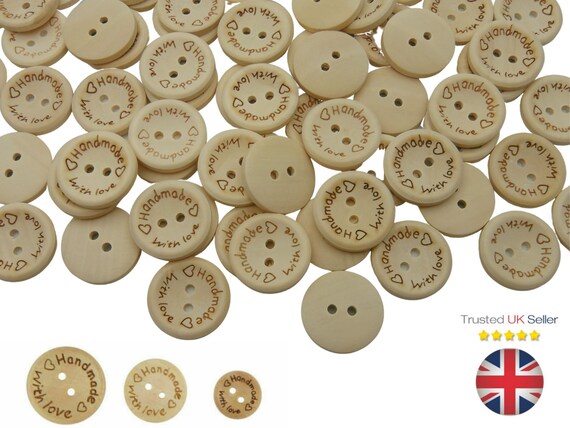 Patterned Buttons: Multi Butterfly: Two Hole: 20mm Patterned Buttons: Multi Butterfly: Two Hole: 20mm
